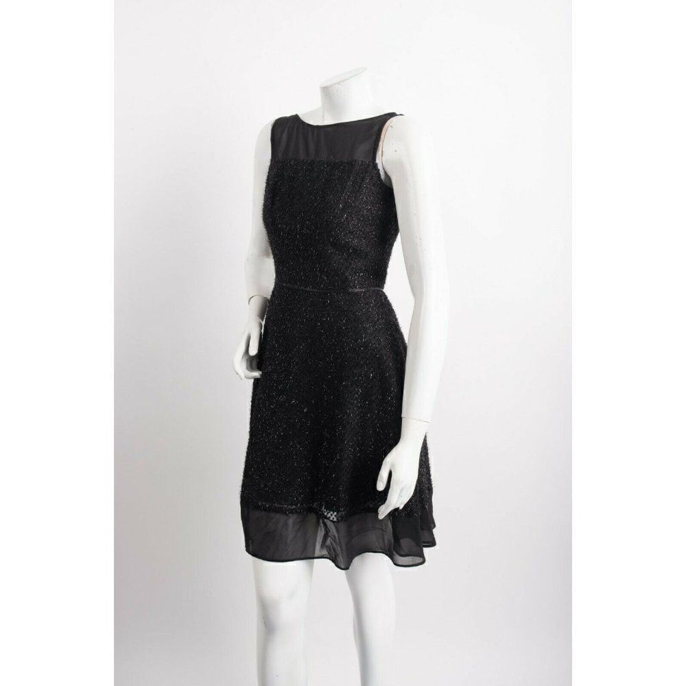 Aidan Mattox Womens ALine Cocktail Dress Fit Flare - Picture 4 of 6
